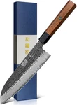 Hoshanho Santoku 7 Inch, Japanese Hand Forged Chef Knife, Ultra Sharp High. Fixed Price $97.79.