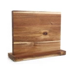 Resafy Large Magnetic Knife Holder,acacia Wooden Block 12 X 10.... Fixed Price $50.33.
