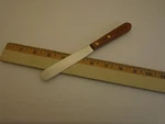 Dexter Usa Wood Handle S2494 Flex Round Tip Petite Bakers Spatula Froster Inch. Fixed Price $18.99.