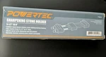 Powertec 71013 Sharpening Stone Holder, 5-1/2-INCH 9-INCH, Black Open Box. Fixed Price $10.00.