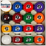 Deluxe 2-1/4" Pool Balls Marble-swirl Style Billiards Complete 16. Fixed Price $97.71.
