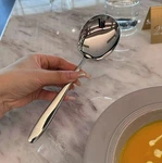 1PC Stainless Steel Long Handle Dessert Spoon Ice Cream & Cake Serving Tool. Fixed Price $11.02.