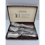 Cheeservs Set 3 Piece Serving Utensils Silver Tone Boxed. Fixed Price $20.70.