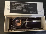 Vintage Gerity Georgian Dressing Serving Spoon Reproduction. Fixed Price $34.99.