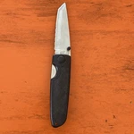 Frost Cutlery Flying Falcon Stainless Rostfrei Black Handle Combo Blade - New. Fixed Price $25.00.