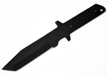 1095 High Carbon Steel Modern Tanto Tactical Knife Blank Blade Hunting Skinni.... Fixed Price $81.38.