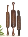 Antique Handmade Bread Bakers Wooden Rolling Pin Farm Kitchen Decor 3PCS. Fixed Price $39.84.