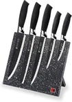 Imperial Collection Stainless Steel Knife 6-PIECE Set With Magnetic Block. Fixed Price $39.99.