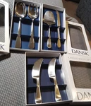 Dansk Silhouette Salad Server And Cheese Knife Sets 6 Serving Pices. Fixed Price $40.00.