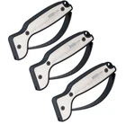 3 Pack Accusharp Pro Tool Knife Reversible Tungsten Carbide Sharpeners W/ Rubber. Fixed Price $56.29.