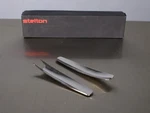 Vintage Stelton Stainless Steel Serving Set Utensils Fork Spoon No. 519. Fixed Price $125.00.