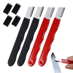4 Pack Pocket Sized Garden Tool Blade Sharpener Sharpening For Pruners, .... Fixed Price $15.89.