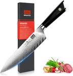 8 Inch Damascus Chef Knife 67 Layer High Carbon Steel Shan Zu Kitchen. Fixed Price $96.83.