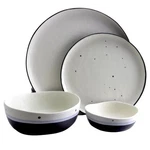 Gibson Elite Rhinebeck 16 Piece Stoneware Dinnerware Set. Fixed Price $155.95.