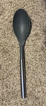 Sabatier Gray Nylon Slotted Serving Spoon Utensil Stainless Handle Flatware. Fixed Price $18.99.