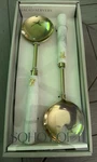 Nib Soho Loft Marble 2 Piece Salad Servers Set. Fixed Price $39.99.