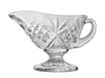 Dublin Collection Crystal Gravy Boat Footed Pitcher 24 Lead Cut Clear 4.5 Inch. Fixed Price $49.49.