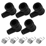 Torsor 5 Pack Spark Plug Boot Terminal Kit Rubber Cap Distributor Black. Fixed Price $10.09.
