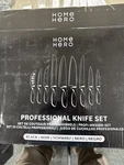 Home Hero Kitchen Knife Set High Carbon Stainless Steel Blades & Built-in Shar. Fixed Price $47.99.