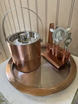 Godinger Ice Bucket And Tools Set. Fixed Price $40.00.