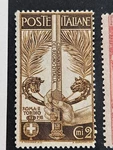 Stamp Sc 119-22, 50TH Anniv. Kingdom Of Italy, Mlh F/vf CV$109.00 (as)**. Fixed Price $16.95.
