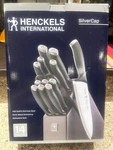 New! J.a. Henckels International Silvercap 14-PC Stainless Steel Knife Block Set. Fixed Price $99.99.