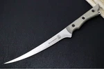 Messermeister - Overland Chef 7" Fillet Knife Canvas Micarta Handle. Fixed Price $199.95.