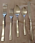 New Mepra Levantina Italian-made 5-PIECES Flatware Set, For 1 Table Setting. Fixed Price $99.00.
