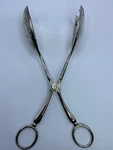 Vintage Leonard Silver-plate Gourmet Scissor Salad Serving Tongs Made Italy. Fixed Price $13.50.