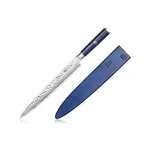 Cangshan Kita Series High Carbon X-7 Damascus Steel Sashimi Knife With Sheath.... Fixed Price $181.20.