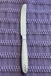 Ralph Lauren 1991 Equestrian Braid Dinner Knife 9-1/2 Stainless Japan. Fixed Price $25.00.