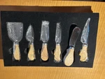 Cheese Knives Set Of 6, Classic, Stainless Steel, Spread, Slice, Charcuterie. Fixed Price $15.00.