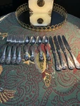 Cuisinart Elite 30 Piece Flatware French Rooster 12PC , CFE-01-FR20. Fixed Price $50.64.