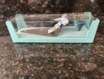 New High Heel Cake Server Wild Eye Removable Magnetic (blue Topaz) Wedding. Fixed Price $24.99.
