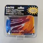 X-acto Buzz Battery Pencil Sharpener Rainbow Sunset New!! Electric School Office. Fixed Price $19.18.