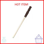 Arkansas Sharpeners AC46 Ceramic 11.5" Sharpening Stick W/ 7" Rod & Wood Handle. Fixed Price $9.82.