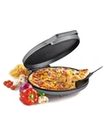 Betty Crocker Pizza Maker Plus, 12" Indoor Electric Grill, Nonstick Griddle Pan. Fixed Price $49.99.
