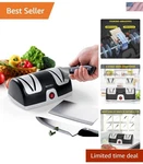 Secura 2-STAGE Electric Knife Sharpener With Diamond Abrasives WT-28D-1. Fixed Price $50.49.