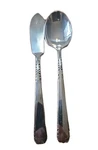 Oneida 1881 Rogers Brookwood Silverplate Master Butter Knife Sugar Spoon. Fixed Price $9.97.