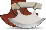 Ulu Hunting Knife 5.5 Inch - Camping With Handle, Stainless Steel Crescent. Fixed Price $40.97.