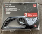 Zwilling 2-STAGE Pull-through Sharpener 32602-000 Brand New. Fixed Price $23.00.