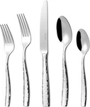 Luciella Ponza Flatware Set For 12, 65-PIECE Stainless Steel Silverware With. Fixed Price $308.09.