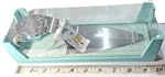 Wild Eye Designs High Heel Cake Server #210 Stainless Steel W/ Aqua - New Box. Fixed Price $17.55.
