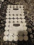 Candle-lite 100 Count Tea Lights Multipurpose Unscented Brand New. Fixed Price $19.99.