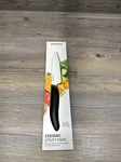 X2 Kyocera 4.5" Revolution Advanced Ceramic Utility Knife FK-110WH Nib. Fixed Price $39.99.