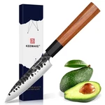 Keemake Paring Japanese 4.5 Inch Small Kitchen Knife, 440C Sta.... Fixed Price $24.36.