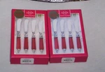 Lenox Holiday Jewel Pate Cheese Spreaders -nib Set Of 8. Fixed Price $58.99.