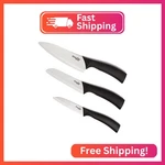 Shenzhen Knives White Ceramic Knife Set 3-PIECE Kitchen Bundle: 6" Chef. Fixed Price $27.91.