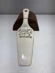 Gold Bone China Cake Pie Server Vintage Pottery Porcelain 9" Wedding Anniversary. Fixed Price $14.99.