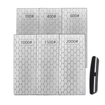 Diamond Sharpening Stone For 6 Pcs Plate Honing Kitchen Sha.... Fixed Price $51.99.